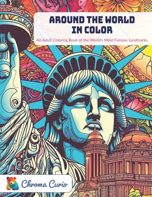 Highly Detailed Coloring Book For Adults Features Famous World
