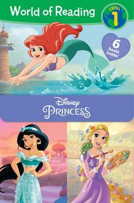World of Reading Disney Princess Level 1 Boxed Set By Disney Books, Disney Storybook Art Team (Illustrator) Cover Image