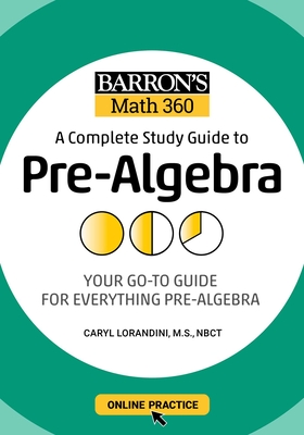 Barron's Math 360: A Complete Study Guide to Pre-Algebra with Online Practice Cover Image