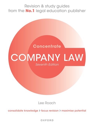 Company Law Concentrate 7th Edition Cover Image