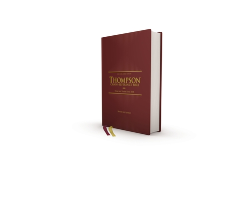 Nkjv, Thompson Chain-Reference Bible, Hardcover, Red Letter, Comfort Print Cover Image