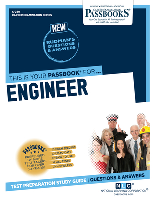 Engineer (C-240): Passbooks Study Guide (Career Examination Series #240) Cover Image