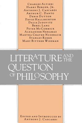 Literature and the Question of Philosophy Cover Image