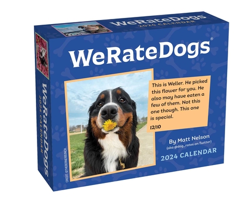 WeRateDogs 2024 Day-to-Day Calendar By Matt Nelson Cover Image