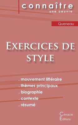 Fiche de lecture Exercices de style de Raymond Queneau (Analyse littéraire de référence et résumé complet) Cover Image