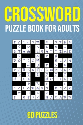 Crossword Puzzle Book for Adults - 90 Puzzles: UK Quick Crossword Edition