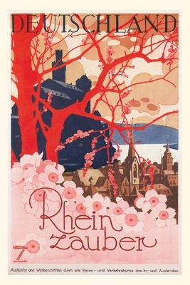 Vintage Journal Germany with Flowers Travel Poster By Found Image Press (Producer) Cover Image