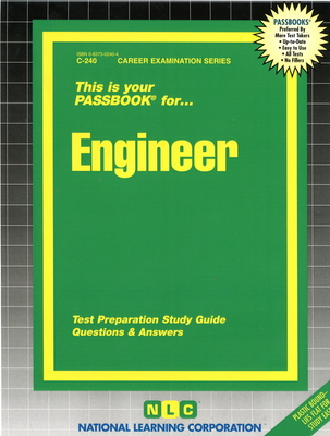 Engineer: Passbooks Study Guide (Career Examination Series) By National Learning Corporation Cover Image