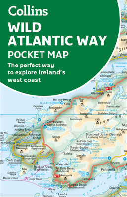 Wild Atlantic Way Pocket Map: The perfect way to explore Ireland’s west coast By Collins Maps Cover Image