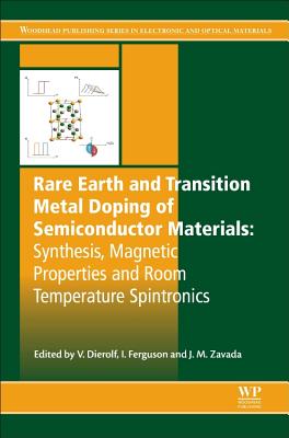 Rare Earth and Transition Metal Doping of Semiconductor Materials: Synthesis, Magnetic Properties and Room Temperature Spintronics Cover Image