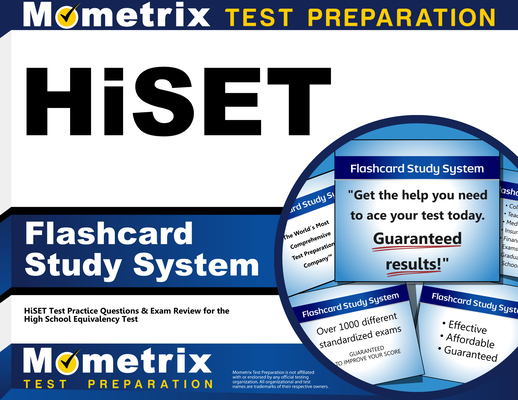 Hiset Flashcard Study System: Hiset Test Practice Questions & Exam Review for the High School Equivalency Test Cover Image