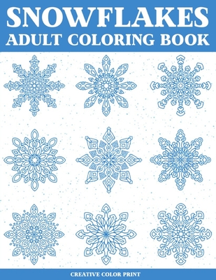 Calming Christmas Coloring Book For Adult: Large Print Winter