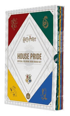 Harry Potter House Pride: Official Coloring Book Boxed Set By Insight Editions Cover Image