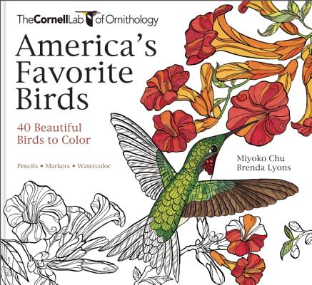 America's Favorite Birds: 40 Beautiful Birds to Color (Cornell Lab of  Ornithology) (Paperback)