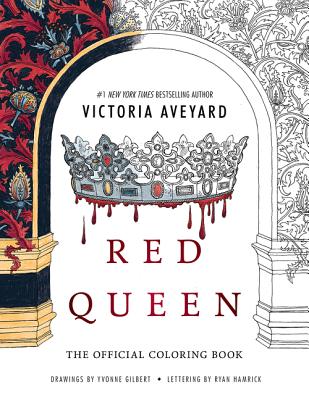 Red Queen: The Official Coloring Book Cover Image