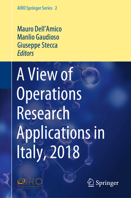 A View of Operations Research Applications in Italy, 2018 Cover Image