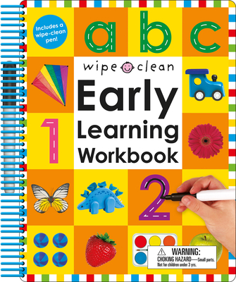 Wipe Clean: Early Learning Workbook (Wipe Clean Learning Books) By Roger Priddy Cover Image
