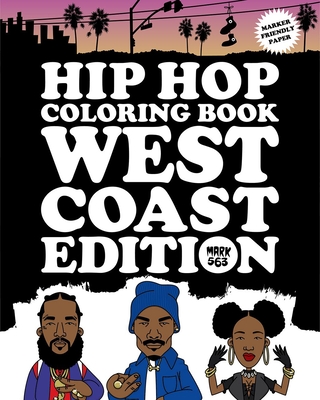 Hip Hop Coloring Book: West Coast Edition Cover Image