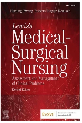 Lewis's Medical-Surgical Nursing By Aniel John Cover Image