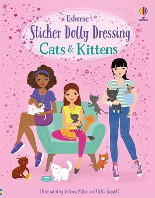 sachin and babi light blue dress Cottagecore Sticker Book – Peter Pauper Press main image 0