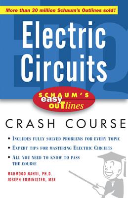 Schaum's Easy Outline Electric Circuits (Schaum's Easy Outlines) Cover Image
