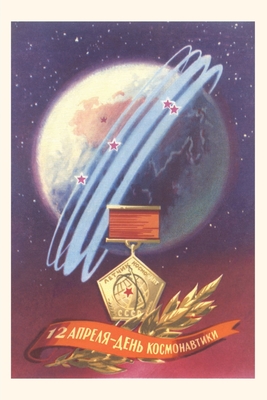 Vintage Journal Poster with Soviet Space Medal By Found Image Press (Producer) Cover Image