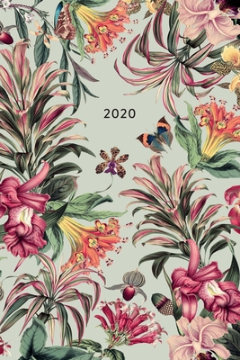 Terminplaner 2020: Botanischer Garten - Kalender, Monatsplaner und Wochenplaner für das Jahr 2020 im floralen Design - ca. DIN A5 (6x9'') Cover Image