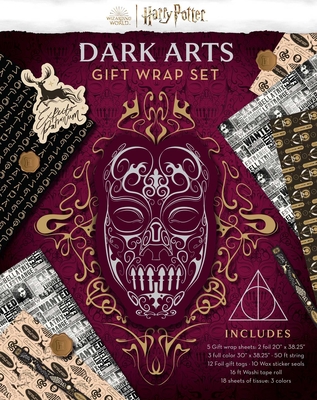 Harry Potter: Dark Arts Gift Wrap Stationery Set Cover Image