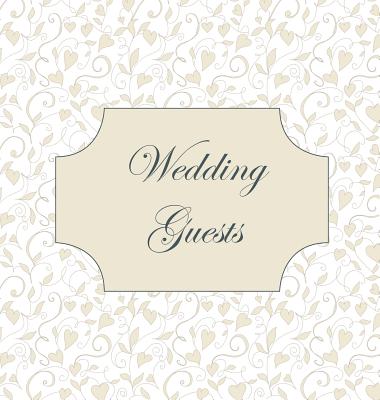 Vintage Wedding Guest Book, Love Hearts, Wedding Guest Book, Bride and Groom, Special Occasion, Love, Marriage, Comments, Gifts, Well Wish's, Wedding Cover Image