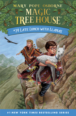 Cover for Late Lunch with Llamas (Magic Tree House (R) #34)