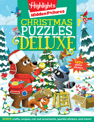 Christmas Puzzles Deluxe (Highlights Hidden Pictures) Cover Image