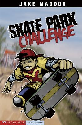 Skate Park Challenge (Jake Maddox Sports Stories) By Jake Maddox, Sean Tiffany (Illustrator) Cover Image
