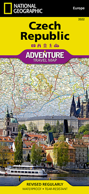 Czech Republic Map (National Geographic Adventure Map #3322)