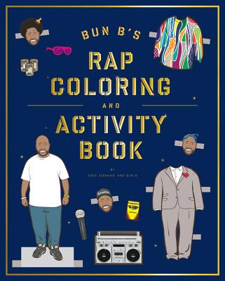 Bun B's Rap Coloring and Activity Book Cover Image