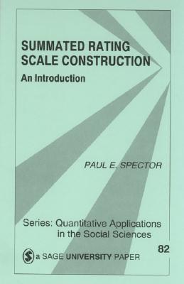 Summated Rating Scale Construction: An Introduction (Quantitative Applications in the Social Sciences #82)