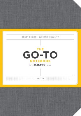 Go-To Notebook with Mohawk Paper, Slate Grey Dotted: Notebook with Dots, (Dotted Notebooks, Dot Notebook) By Chronicle Books Cover Image