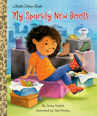 My Sparkly New Boots (Little Golden Book) Cover Image