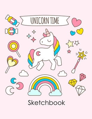 Unicorn Sketchbook: Notebook for Drawing, Writing, Painting