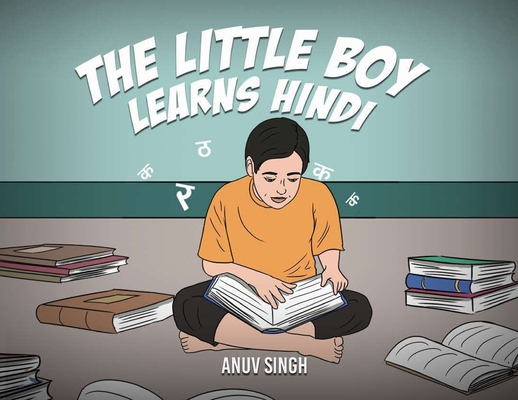 The Little Boy Learns Hindi Cover Image
