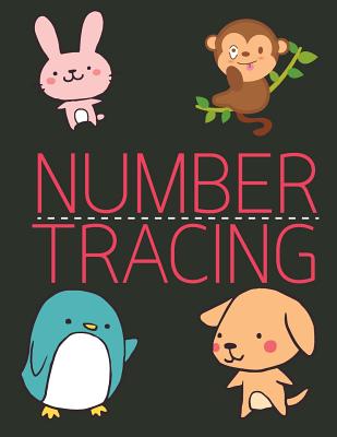 Number Tracing: Learning Number 0 to 20 - LARGE PRINT - Handwriting Practice Book For Kids Age 3-5 Year: Alphabet Writing Practice Cover Image