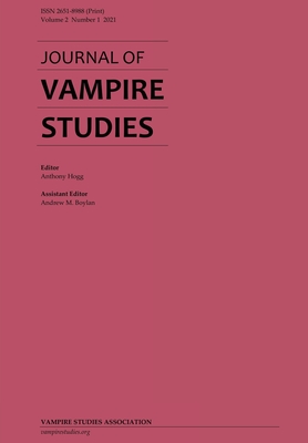 Journal of Vampire Studies: Vol. 2, No. 1 (2021) Cover Image