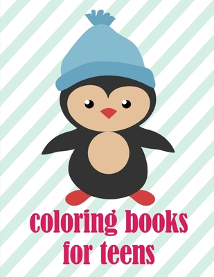 coloring books for teens: Coloring Pages with Funny Animals