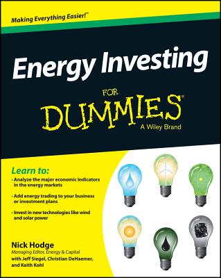 Energy Investing For Dummies Cover Image