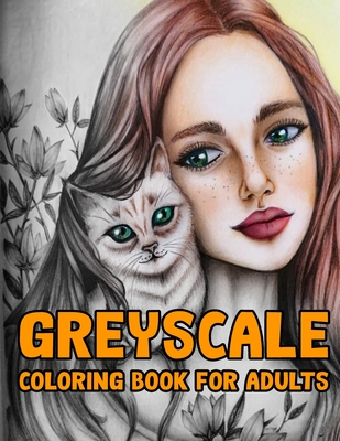 Grayscale Coloring Book for Adults (Paperback)
