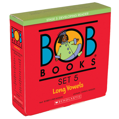 Bob Books - Long Vowels Box Set | Phonics, Ages 4 and up, Kindergarten, First Grade (Stage 3: Developing Reader)