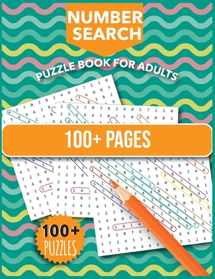 Number Search Puzzles For Adults: Number Find Puzzle Book with Number Puzzles For Adults Cover Image