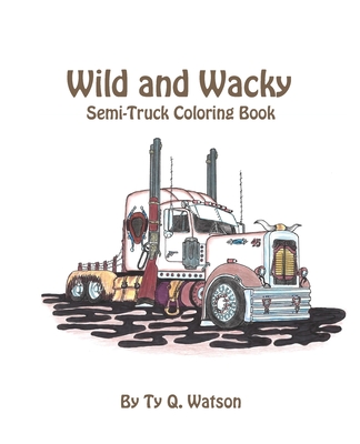 semi truck coloring pages