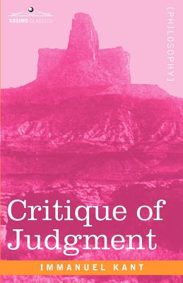 Critique of Judgment By Immanuel Kant Cover Image