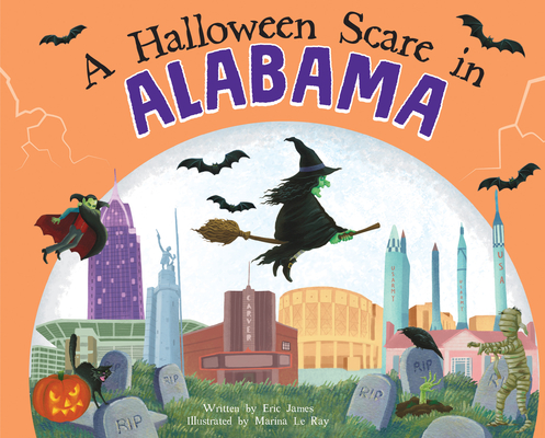 A Halloween Scare in Alabama By Eric James, Marina Le Ray (Illustrator) Cover Image
