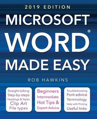 Microsoft Word Made Easy (2019 edition) By Rob Hawkins Cover Image